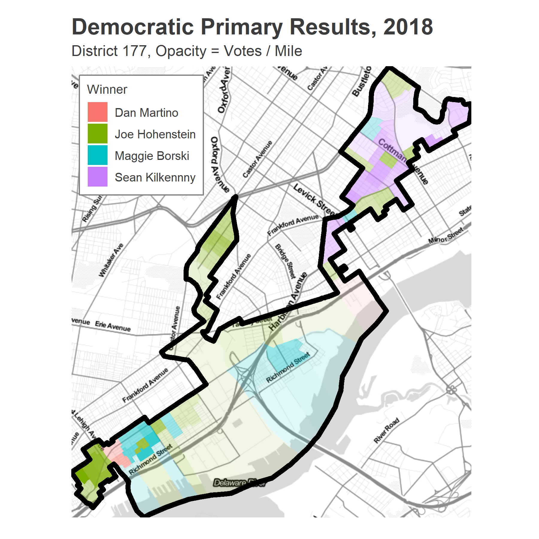 Pennsylvania House District 177 – Sixty-six Wards