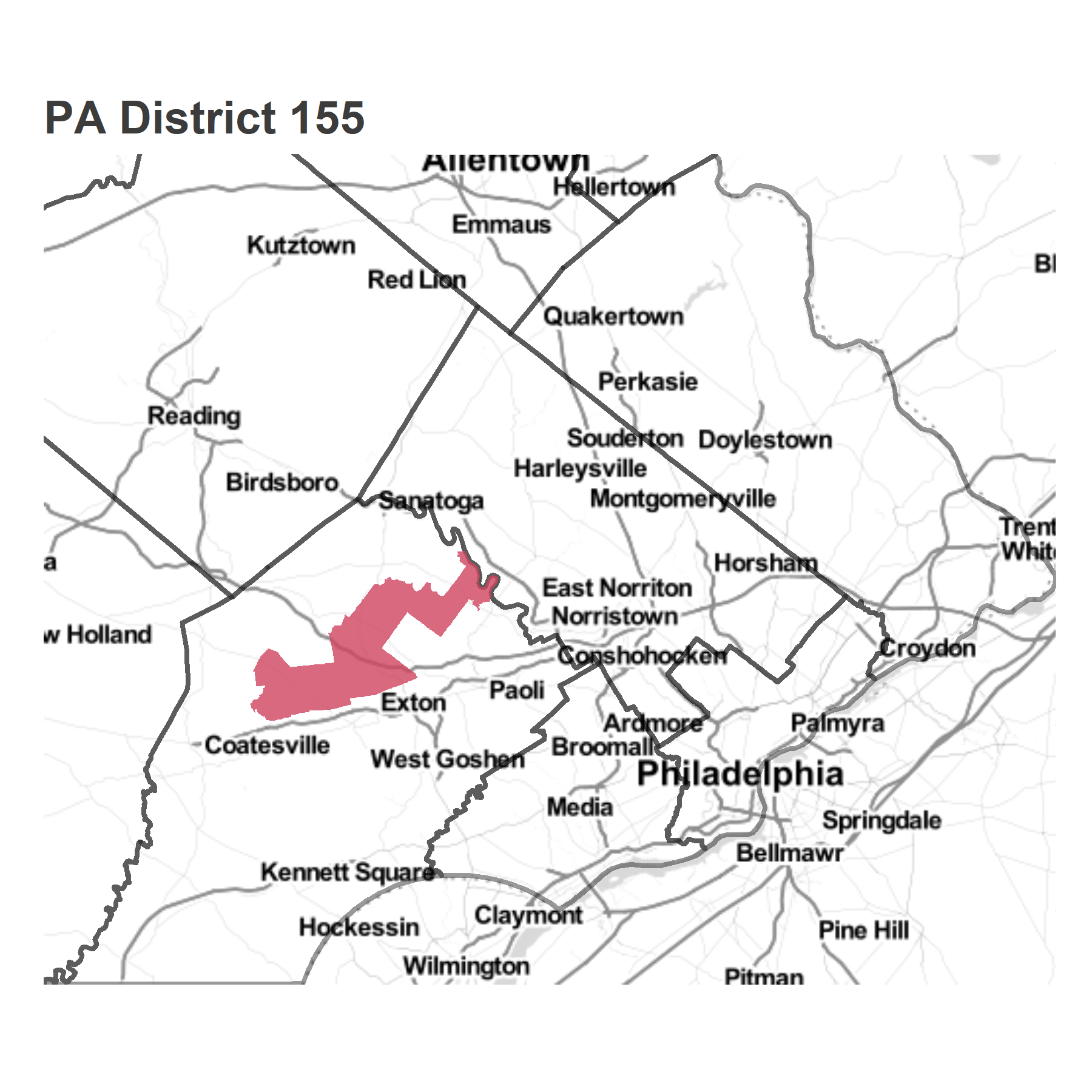 District Profile Chester County’s PA155 sixtysix wards