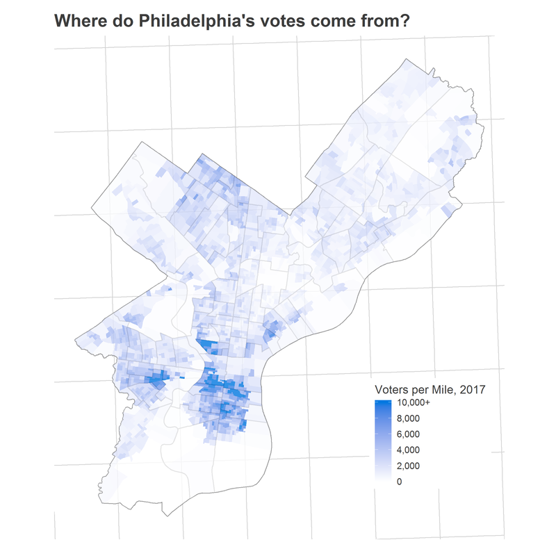 Philadelphia’s Turnout Boom – sixty-six wards